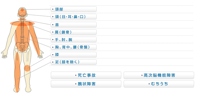 後遺障害別解決事例